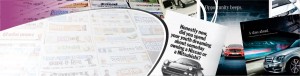 Automobiles Ad in Newspaper